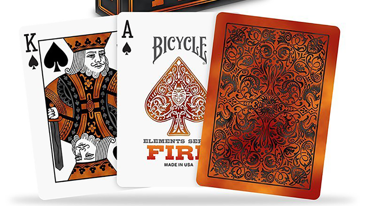 Bicycle Fire Playing Cards - Image 2