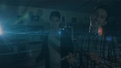 Error 404, Blue by Les French Twins - Image 3