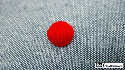 Crochet Ball 1 inch Single, Red by Mr. Magic