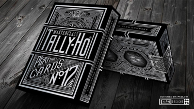 Tally-Ho Masterclass, Black Playing Cards - Image 2