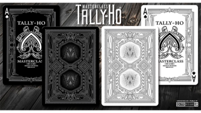 Tally-Ho Masterclass, Black Playing Cards - Image 4