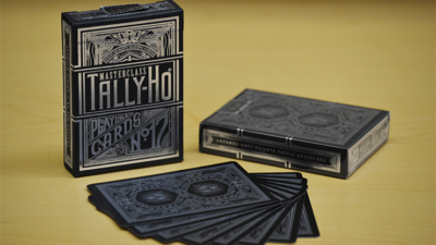 Tally-Ho Masterclass, Black Playing Cards
