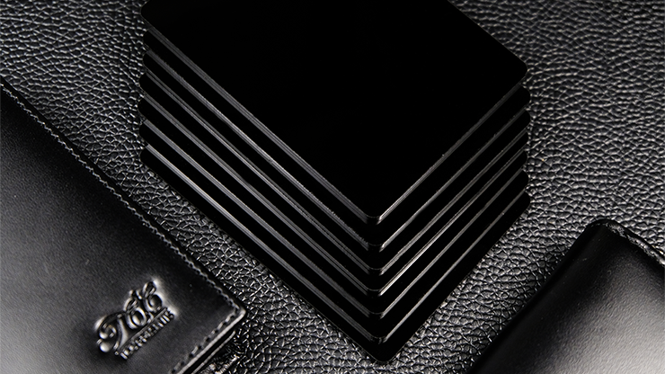 Pure Cardistry, Black Training Playing Cards, 7 packets