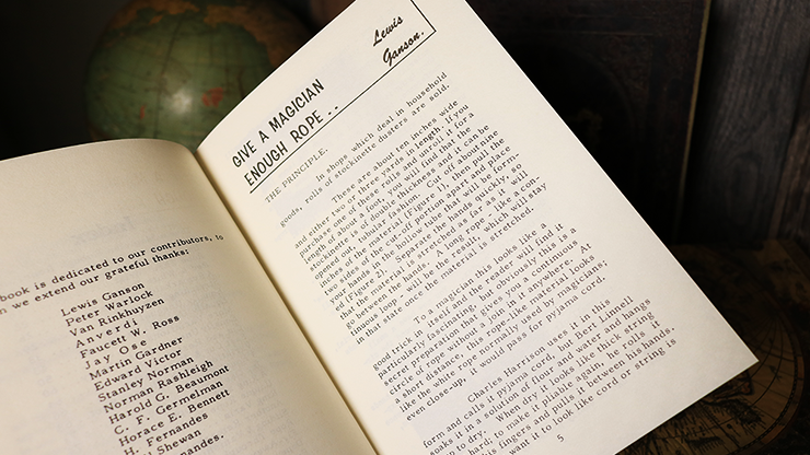 Give a Magician Enough Rope... and He'll do a Trick!, Limited/Out of Print by Lewis Ganson - Image 5