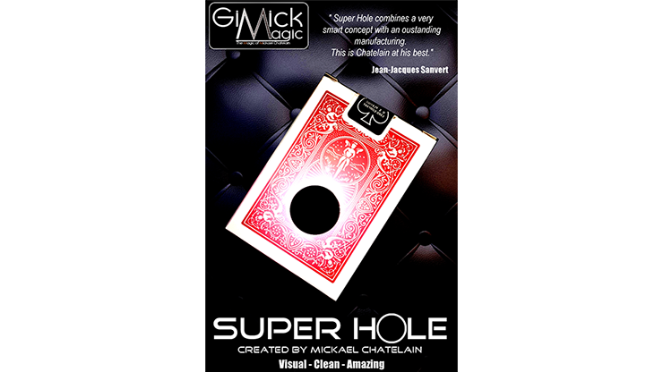 SUPER HOLE, Red by Mickael Chatelain