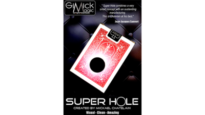 SUPER HOLE, Blue by Mickael Chatelain