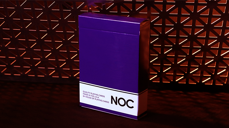 NOC Original Deck, Purple Printed at USPCC by The Blue Crown