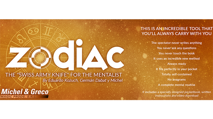 The Zodiac Spanish Version, Gimmicks and Online Instructions by Vernet - Image 2