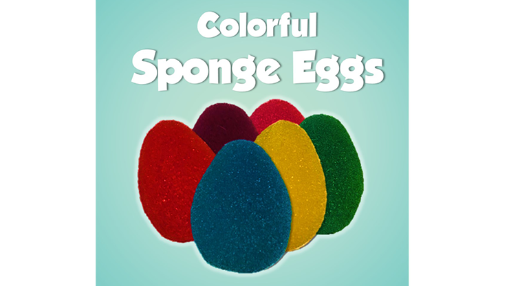 Colorful Sponge Eggs by Timothy Pressley and Goshman