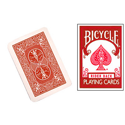 Mini Bicycle Cards, Red