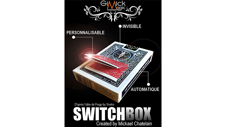 SWITCHBOX, Red by Mickael Chatelain