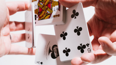 Superior Skull & Bones V2, Red/Silver Playing Cards by Expert Card Magic Co. - Image 6