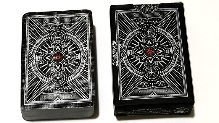 Mini Agenda Playing Cards, Black - Image 2