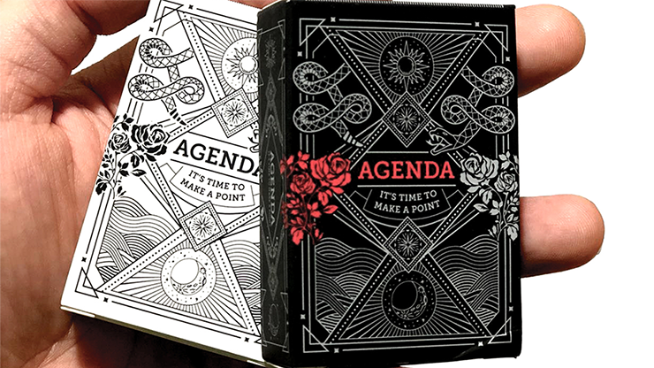 Mini Agenda Playing Cards, White - Image 2