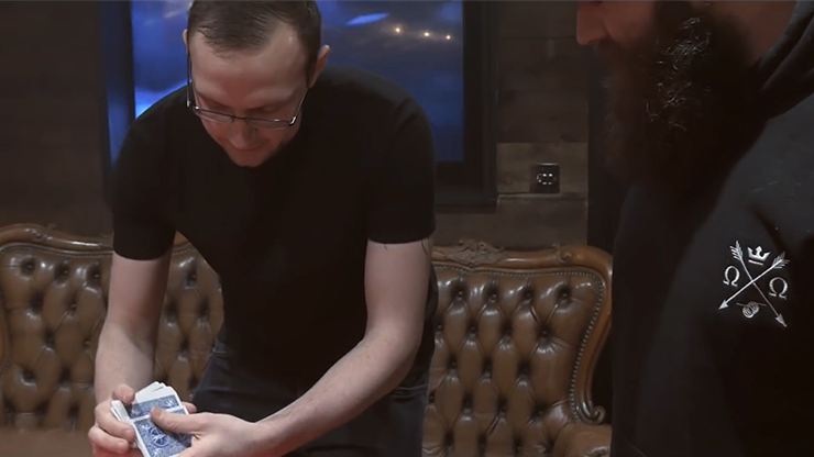 RB Coin Deck Ultra Blue (with DVD and Gimmicks) by Rob Bromley - Image 2