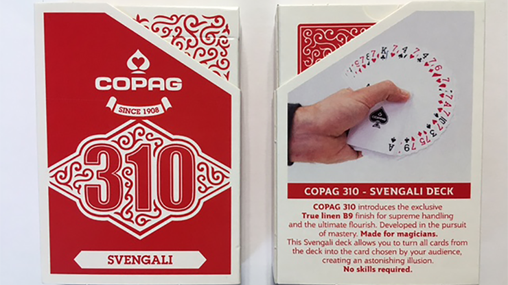 Copag 310 Svengali, Red Playing Cards