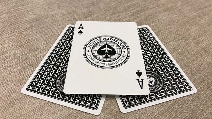 Premier Edition in Jet Black, Private Reserve by Jetsetter Playing Cards - Image 4