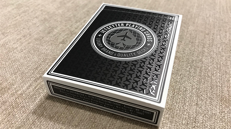 Premier Edition in Jet Black, Private Reserve by Jetsetter Playing Cards