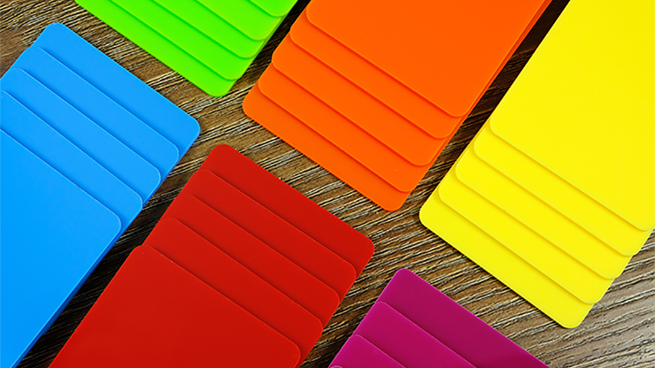 Pure Cardistry, Red Training Playing Cards, 7 Packets - Image 5