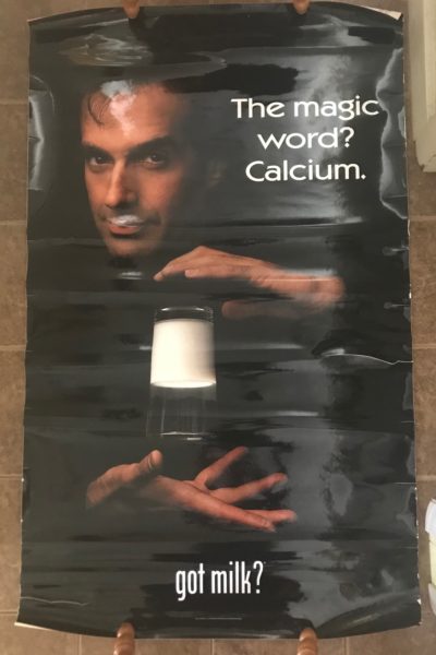 David Copperfield HUGE Got Milk Poster 5ft x 3ft -ML