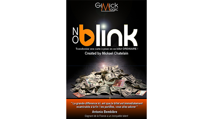 NO BLINK RED, Gimmick and Online Instructions by Mickael Chatelain