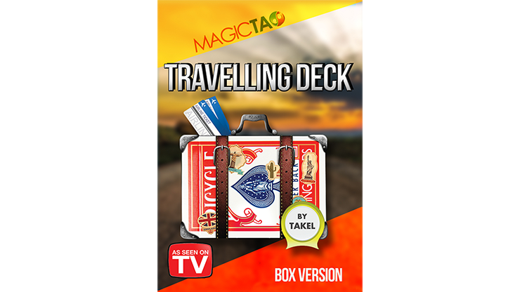 Travelling Deck Box Version Blue, Gimmick and Online Instructions by Takel