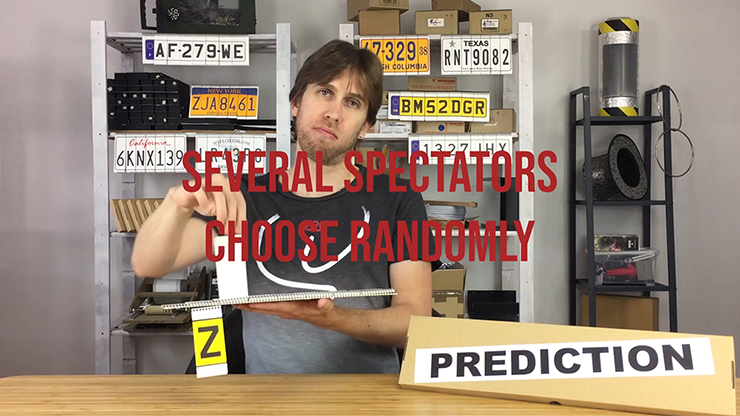 LICENSE PLATE PREDICTION - UNITED KINGDOM, Gimmicks and Online Instructions by Martin Andersen - Image 2