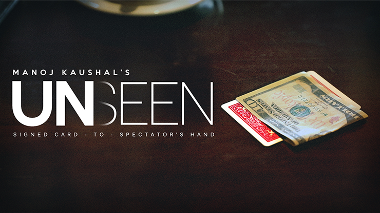 UNSEEN Red, Gimmick and Online Instructions by Manoj Kaushal