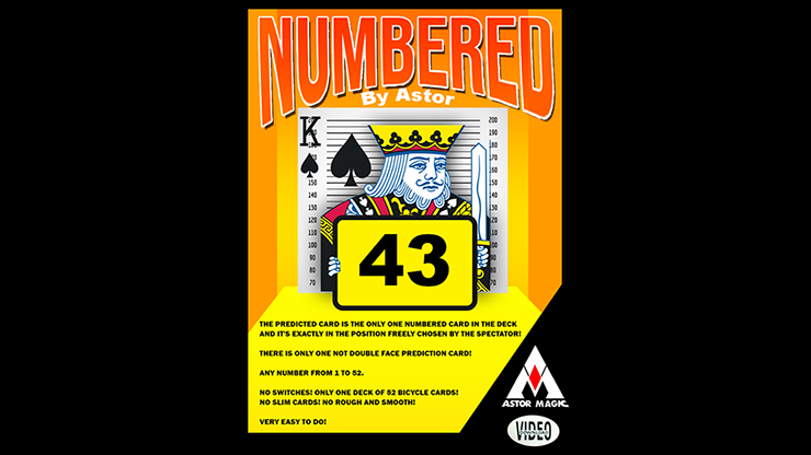 NUMBERED by Astor