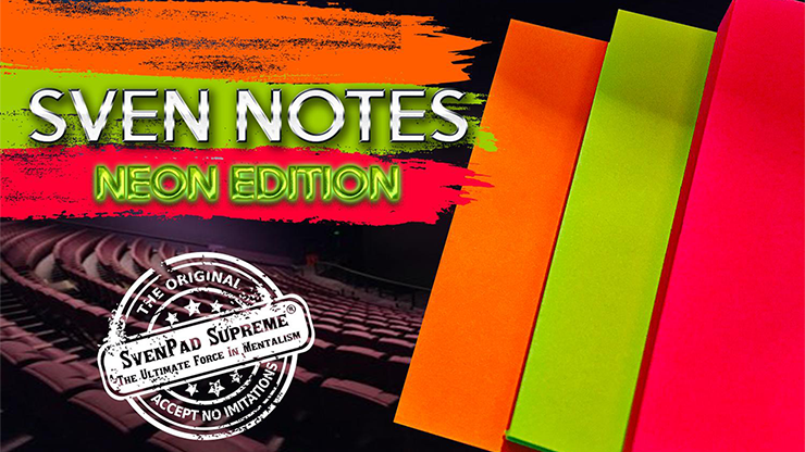 Sven Notes NEON EDITION, 3 Neon Sticky Notes Style Pads - Image 3