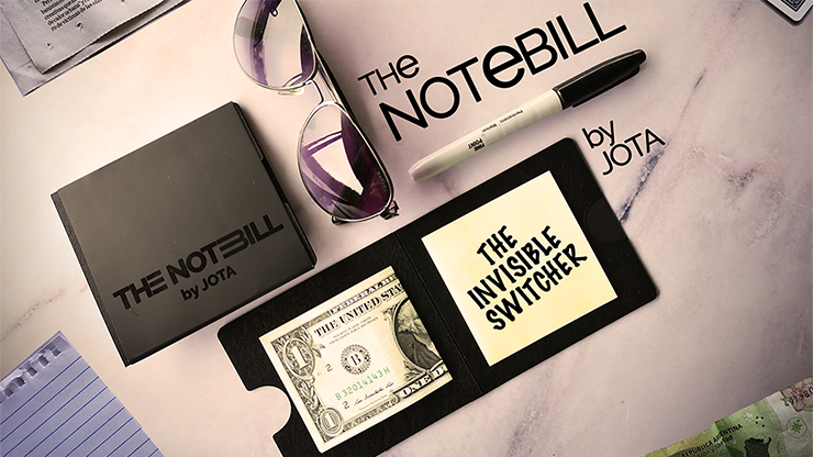 The NOTEBILL, Gimmick and Online Instructions by JOTA
