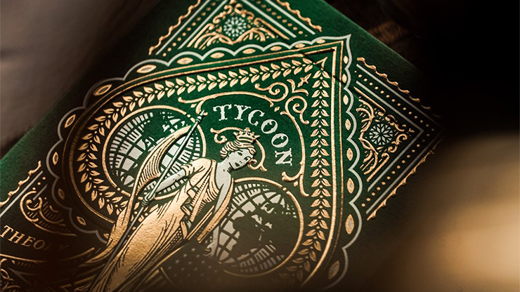 Limited Edition Green Tycoon Playing Cards by theory11 - Image 2