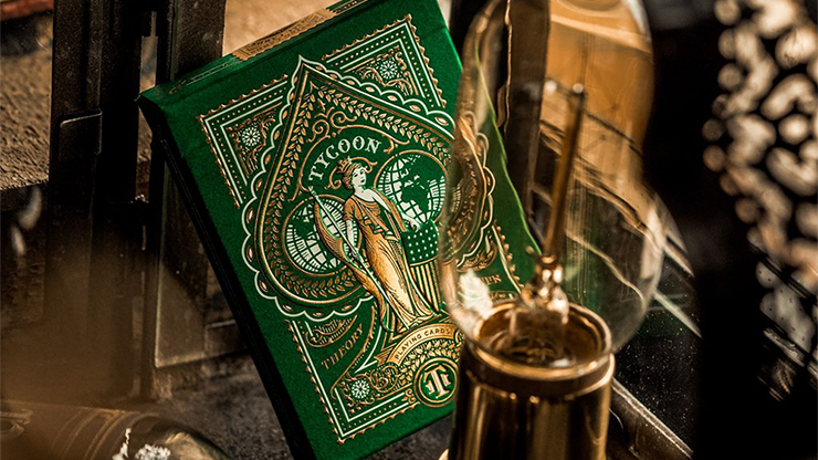 Limited Edition Green Tycoon Playing Cards by theory11 - Image 3