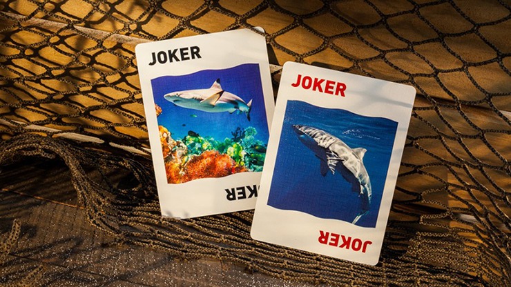 Bicycle Sharks Playing Cards by US Card Magic - Image 2