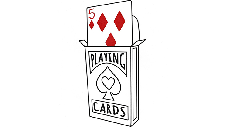 Cardiographic Lite RED CARD 5 of Diamonds Add-On by Martin Lewis - Image 2