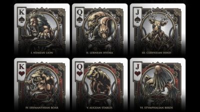 Limited Edition Hercules Playing Cards - Image 4