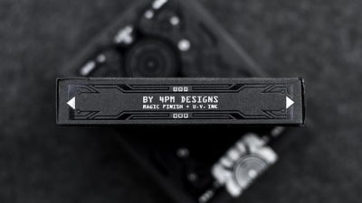 Limited Edition Bicycle Grid Blackout Playing Cards - Image 3