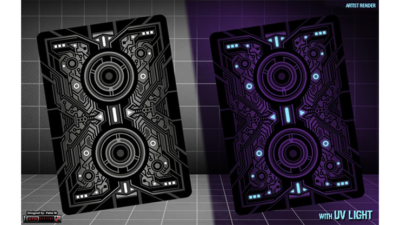 Limited Edition Bicycle Grid Blackout Playing Cards - Image 4