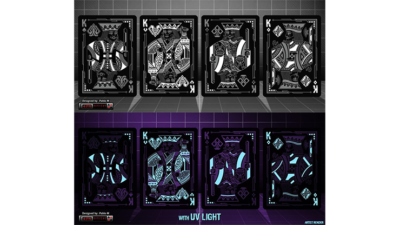 Limited Edition Bicycle Grid Blackout Playing Cards - Image 5