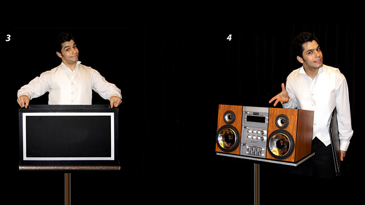 Transformation of Painting to CD Player by Tora Magic - Image 2