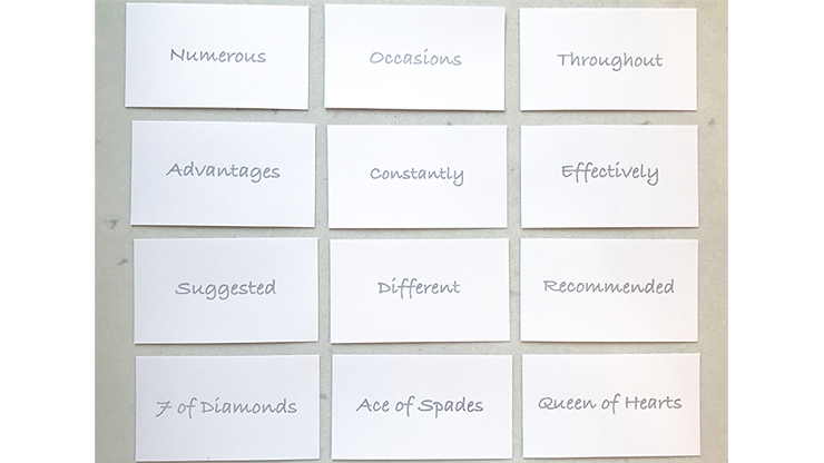 Appearing Business Cards, Prediction Pack by Sam Gherman - Image 2