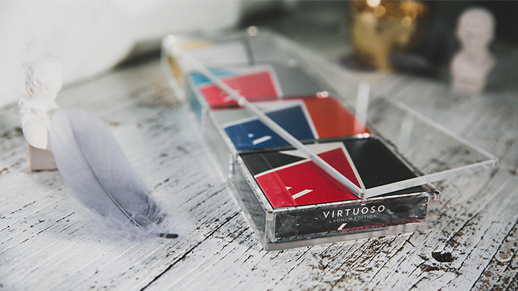 Crystal Card Magic Display 4 Deck Case by TCC - Image 2