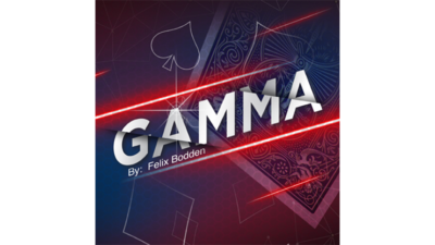 Gamma Red, Gimmick and Online Instructions by Felix Bodden and Agus Tjiu