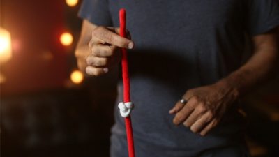 Amazing Acrobatic Knot w/xtra knot Blue and Yellow, Gimmicks and Online Instructions by Daryl - Image 5