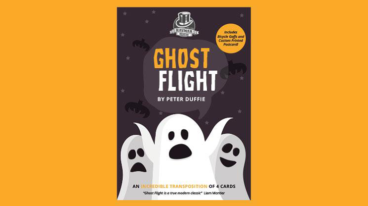 Ghost Flight, Gimmicks and Online Instructions by Peter Duffie and Kaymar Magic