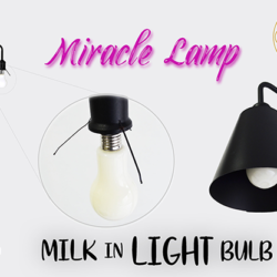 Miracle Lamp Milk in Light Bulb with Remote STAGE by Sorcier Magic