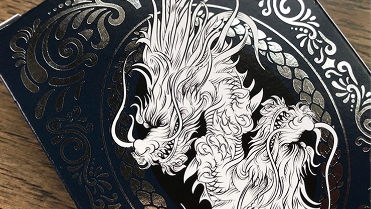 Bicycle Dragon Playing Cards, Blue by USPCC - Image 6