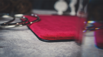 Suede Leather Mini Pad, Red by TCC - Image 2