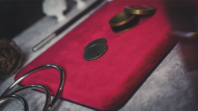 Suede Leather Mini Pad, Red by TCC - Image 3