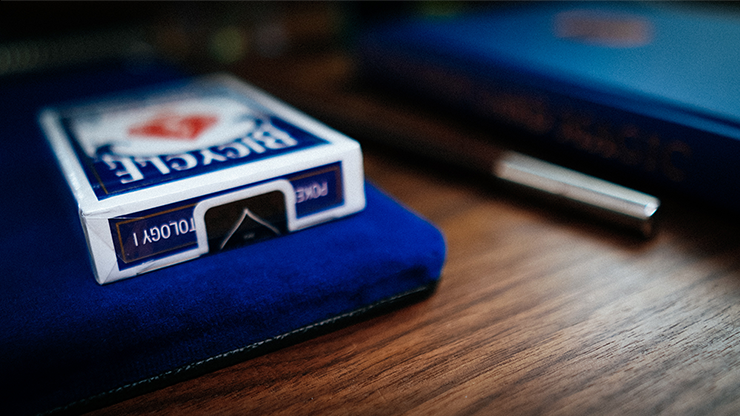 Suede Leather Small Pad, Blue by TCC - Image 3